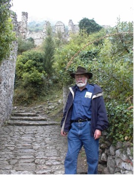 Jim Evans, Mistra, Greece